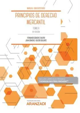 Principios de Derecho Mercantil (Tomo Ii) (Papel + E-Book)