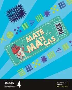 Cuaderno Matematicas 4ºprimaria. Fanfest 2023