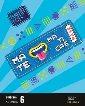 Cuaderno Matematicas 6ºprimaria. Fanfest 2023