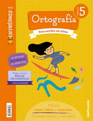 5Pri Cuad Ortografia Entrenate Cas Ed18