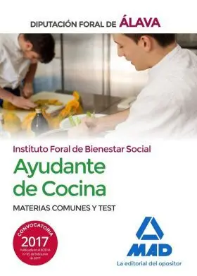 Ayudantes de Cocina del Instituto Foral de Bienest