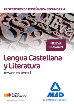 Cuerpo de Profesores de Enseñanza Secundaria. Leng