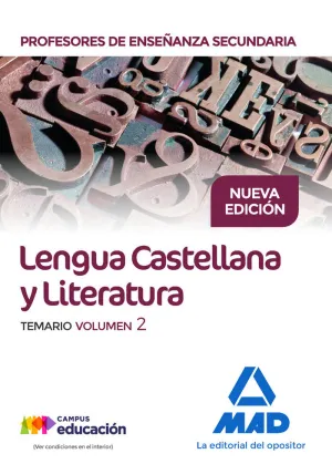 Cuerpo de Profesores de Enseñanza Secundaria. Leng