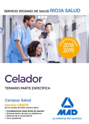 Celadores Servicio Riojano de Salud. Parte Especifica