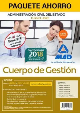 Venta Anticipada Paquete Ahorro Cuerpo de Gestion