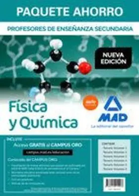 Paquete Ahorro Fisica y Quimica Cuerpo de Profesor