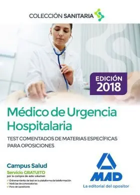 Medico de Urgencia Hospitalaria. Test Comentados D