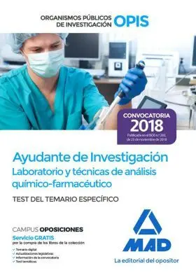 Ayudante de Investigacion de los Organismos Public