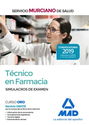 Tecnico en Farmacia del Servicio Murciano de Salud