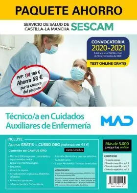 Técnico en Cuidados Auxiliares de Enfermería del Servicio de Salud de Castilla-L