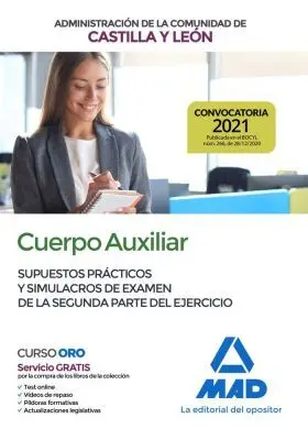 Cuerpo Auxiliar Administrativo Junta Castilla y le