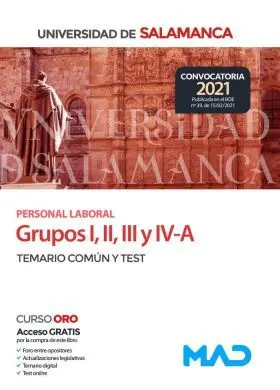 Personal Laboral (Grupos I, Ii, Iii y Iv-A)