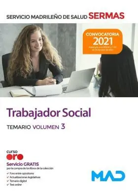 Trabajador Social Sermas Temario Vol. 3