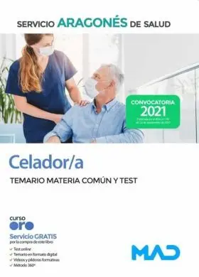 Celador. Temario Materia Común y Test