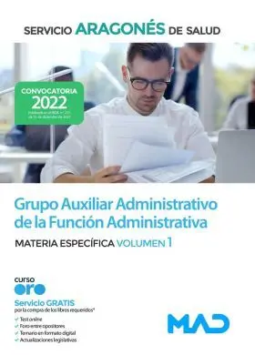 Auxiliares Admiistrativos Salud Específico Volumen 1