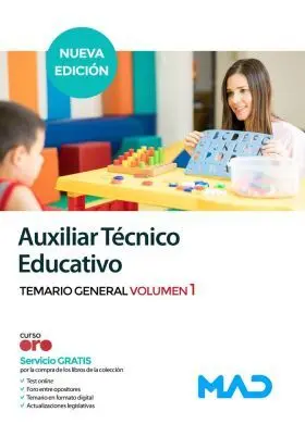 Auxiliar Técnico Educativo Temario General Vol 1