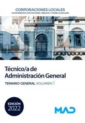Tecnico Administracion Gral Corporaciones Locales