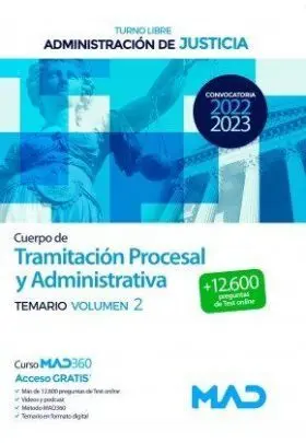 Tratamiento Procesal T. Libre Vol. 2 de Justicia