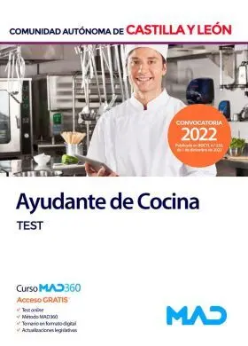 Ayudante Cocina Test Castilla y Leon