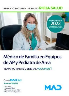 Médico de Familia en Equipos de Atención Primaria y Pediatra de Área del Servici