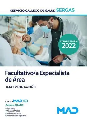 Facultativo Especialista de Area Test Parte Comun Sergas 2022