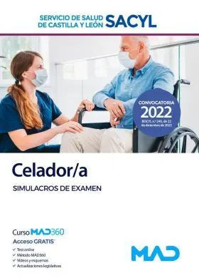 Celador Simulacros de Examen Sacyl