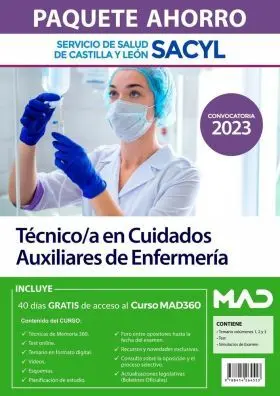 Paquete Ahorro Auxiliar Enfermeria Sacyl