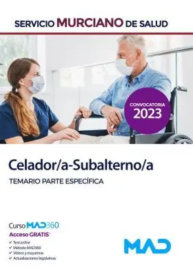 Celador/A Subalterno/A Temario Parte Especifica Servicio Mu