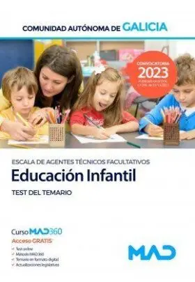 Escala de Agentes Tecnicos Facultativos Educacion Infantil Test del Temario