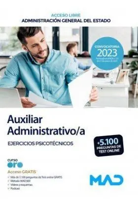 Auxiliar Administrativo de la Administración General del Estado (Turno Libre). E