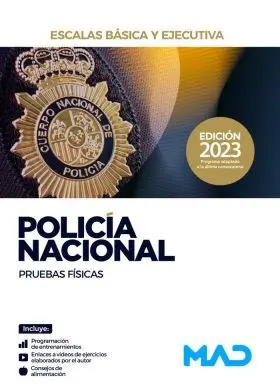 023 Pruebas Fisicas Policia Nacional. Escala Basica
