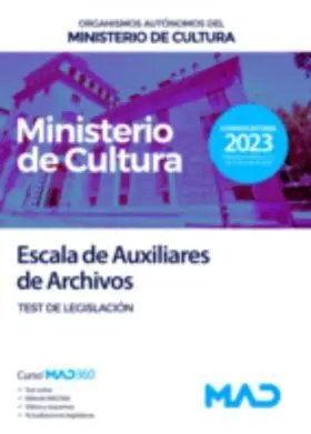 Escala de Auxiliares de Archivos de Organismos Autónomos del Ministerio de Cultu