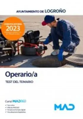 Operario/A Ayuntamiento de Logroño Test Temario