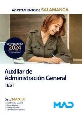 Auxiliar de Administración General del Ayuntamiento de Salamanca. Test