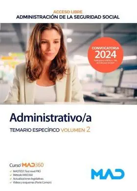 Administrativoa Seguridad Social. (Pre-Venta. Próxima Publicación)