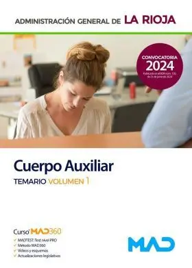 Cuerpo Auxiliar la Rioja Temario 1