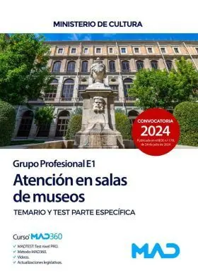 Temariotest Parte Especifica Atencion en Salas y Museos