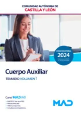 Temario Vol. 1 Auxiliares Administrativosas Junta Castilla y Leon 2024
