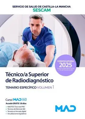 Temario Especifico Volumen 1 Tecnicoa Superior de Radiodiagnostico