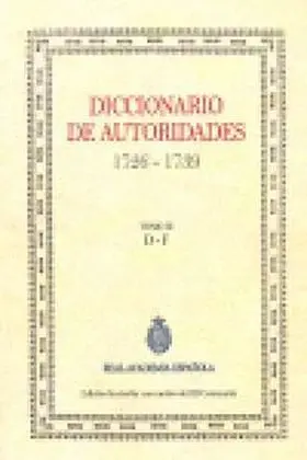 Diccionario de Autoridades (Tomo Iii)