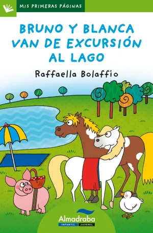 Bruno y Blanca Van de Excursión Al Lago (Letra de Palo)