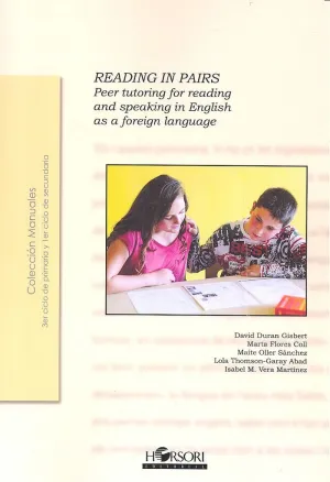 Reading In Pairs Peer Tutoring For Reading And Spe