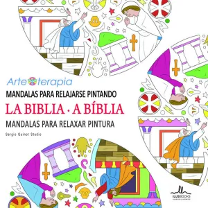 Mandalas Relajarse Pintando la Biblia-Arte Terapia