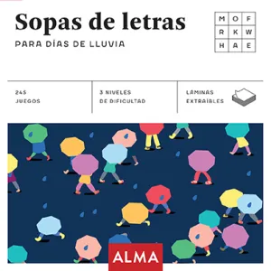 Sopa de Letras para Días de Lluvia (Cuadrados de Diversión)