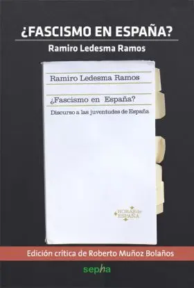 ¿Fascismo en España?