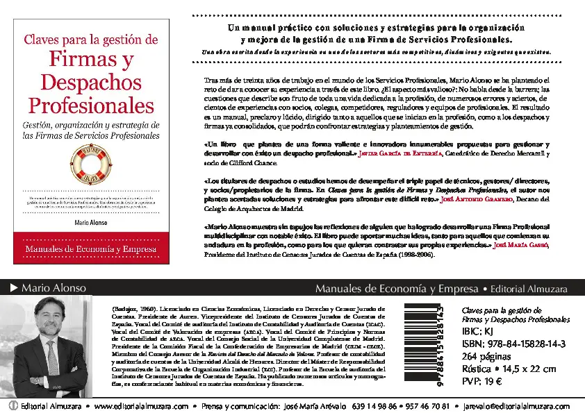 Claves para la Gestion de Firmas y Despachos Profesionales