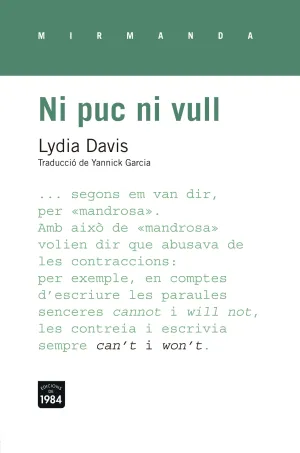 Ni Puc Ni Vull