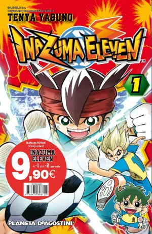 Pack Inazuma Eleven Nº1 Especial 1,95 + Nº2