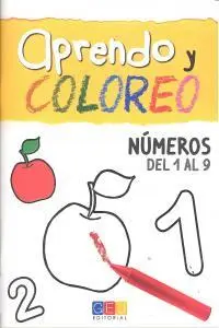 Aprendo y Coloreo Numeros del 1 Al 9