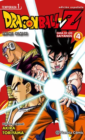 Dragon Ball Z Anime Series Saiyanos Nº04/05